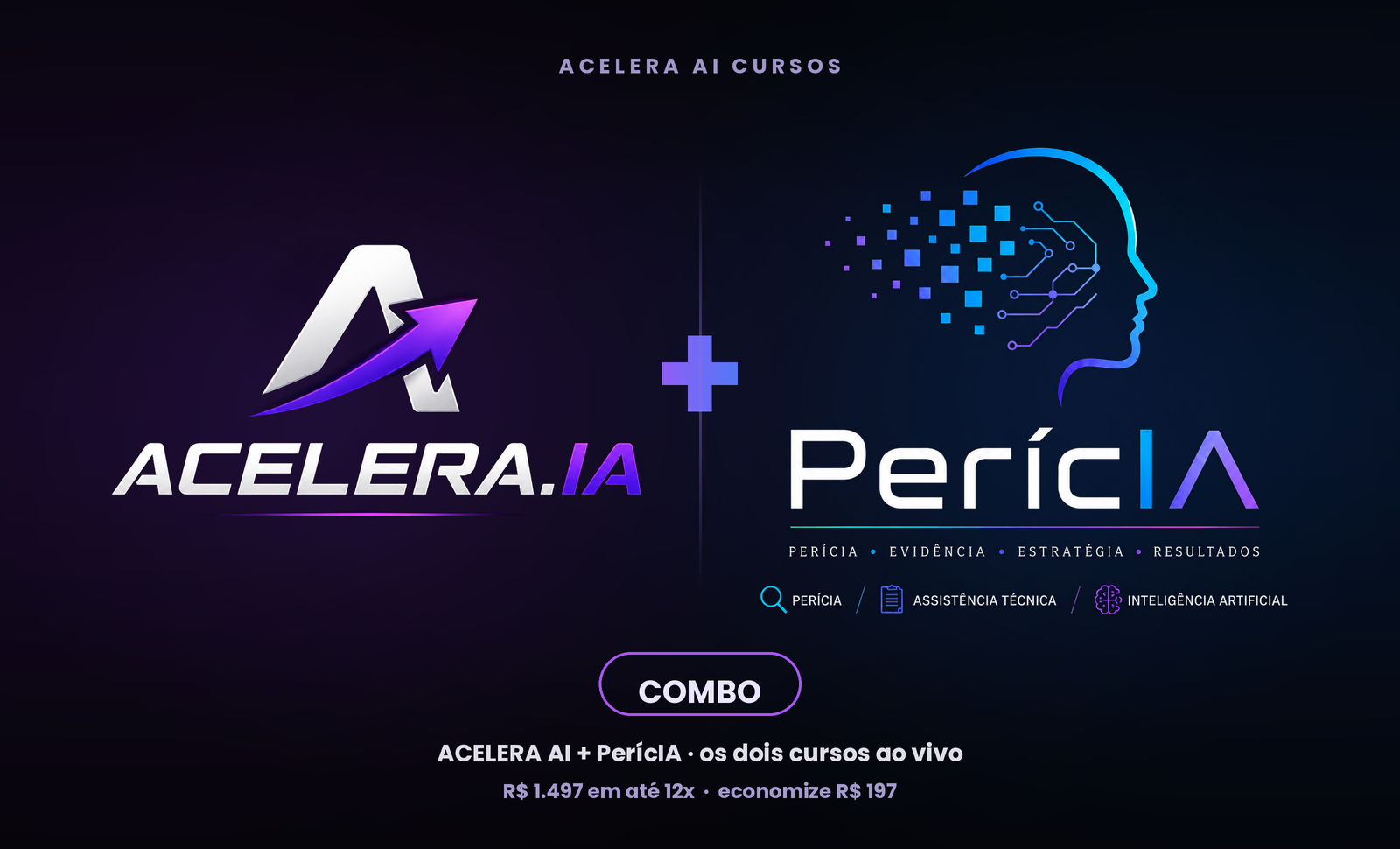 ACELERA AI + PerícIA — combo